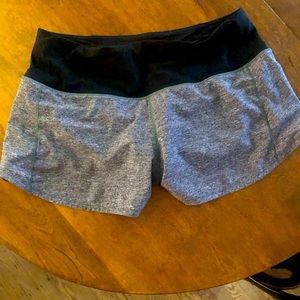 Size 8 lululemon running shorts